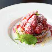 旬の果実のタルト