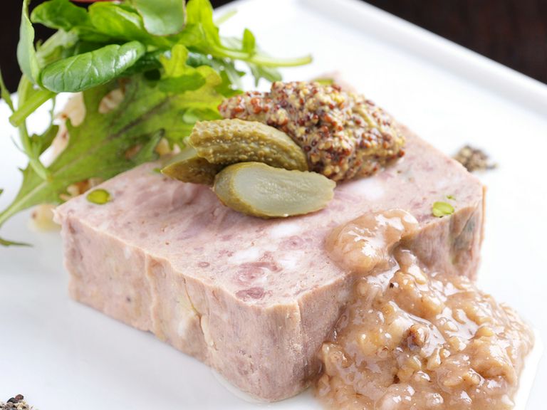 カモとフォアグラのテリーヌ クルミとエシャロットのソース(只今、おやすみ中です)