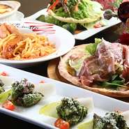 Yzに来たらこれを必ず食べてほしい！！そんな料理の数々をすべてコースに入れました。初来店で何を注文していいか分からない方や、Yzを堪能したい方、まずはこのコースを召し上がってください！！