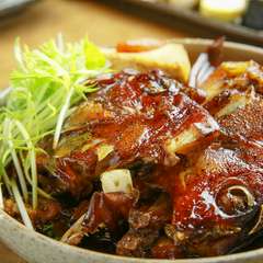 ボリューム満点『魚煮付』