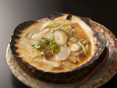 青森の郷土料理『ホタテの貝焼きみそっこ』