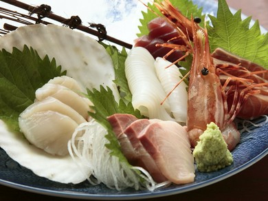 本日の刺身盛り合わせ