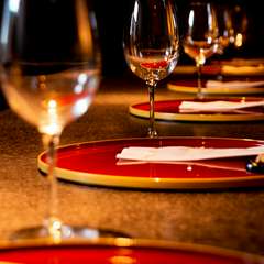 お料理に合うワインを多数取り揃えてあります