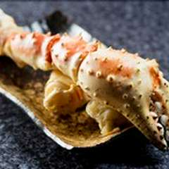 タラバガニ 白ワイン蒸し