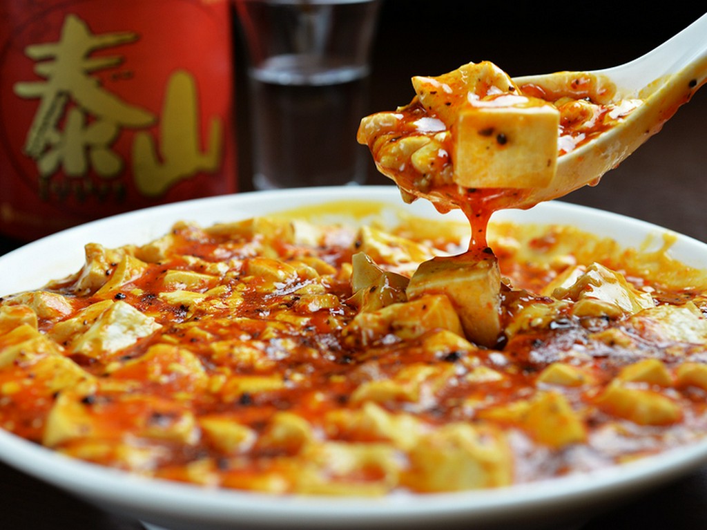 辛さの調節が出来るのが嬉しい『麻婆豆腐』