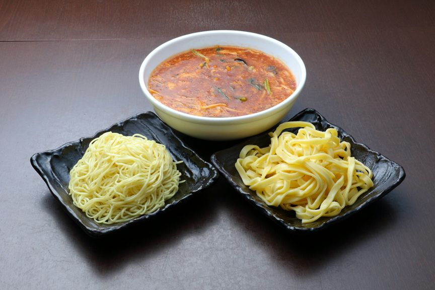 平打ち麺 酸辣湯麺orタンタン麺