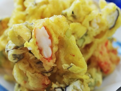 海鮮野菜かき揚げ