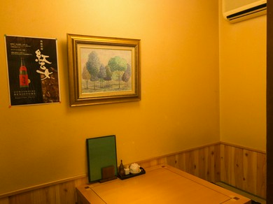 １階個室は２名様のお席です