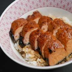 豆腐の蒲焼丼