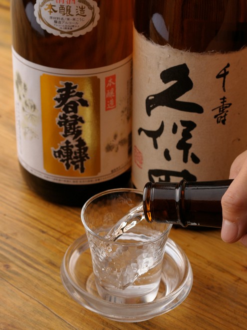 日本酒にこだわっている