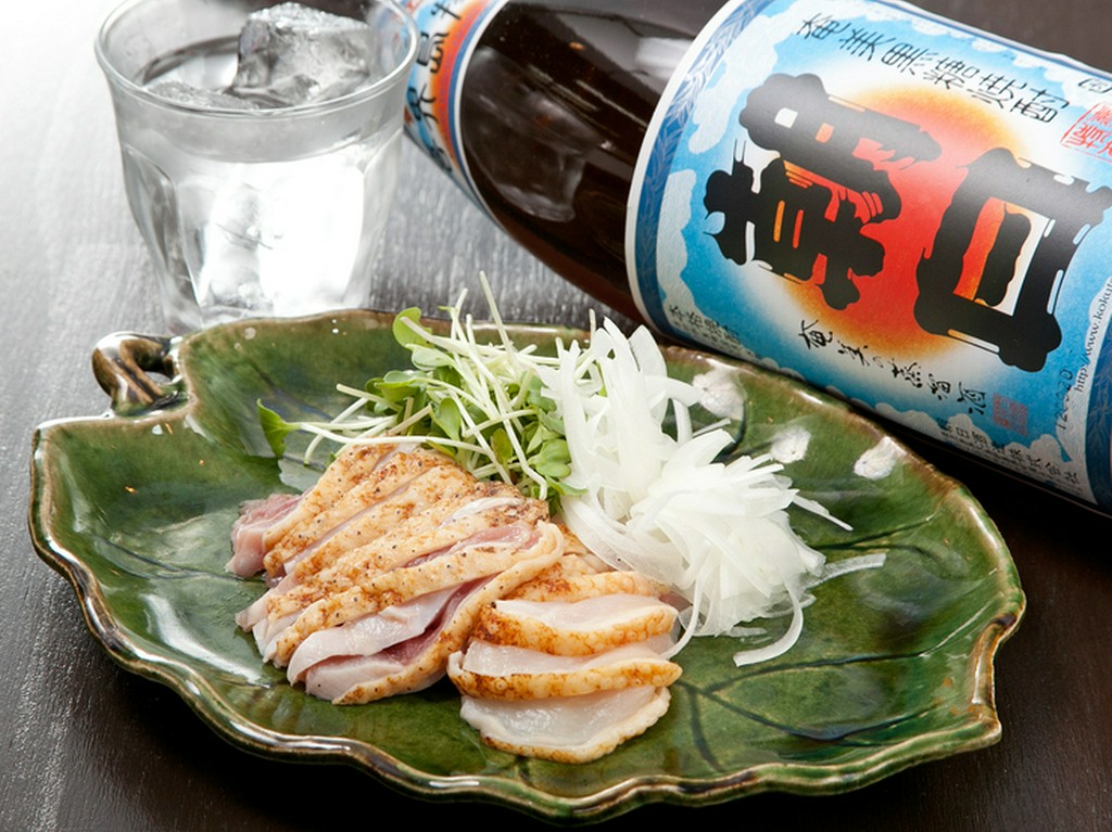 地頭鶏（じとっこ）のたたき