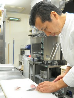 料理屋・旅館での料理長経験を持つオーナー:菊池さん