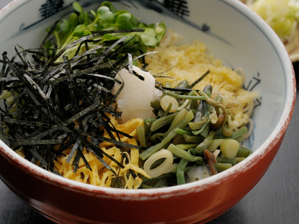 おろし山菜ふぶき