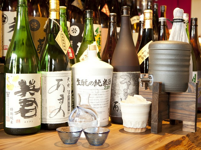 日本酒にこだわっている