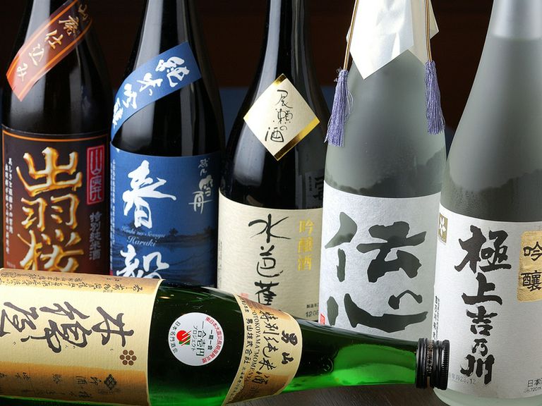 旨いお酒に出会えれば、自然と笑顔がこぼれます