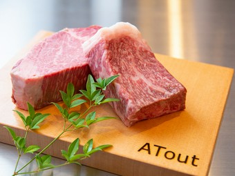 メインを飾る幻の牛、松阪市美濃田町産『松阪牛』