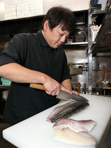 料理人の永田氏