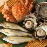 毎日欠かさず市場に行き仕入れを行い、常に季節の新鮮な魚介を揃えています。一番美味しい食べ方で旬の味を存分に堪能できるのが魅力です。