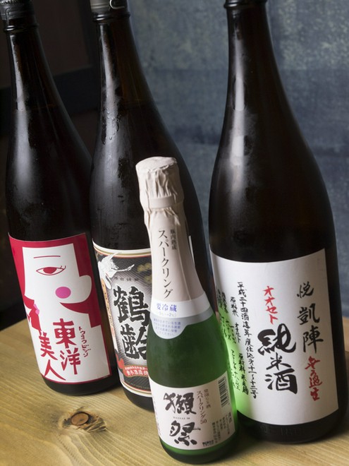 日本酒にこだわっている