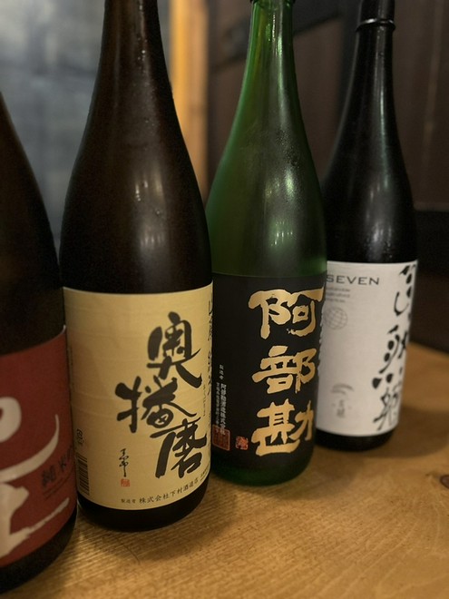 日本酒にこだわっている