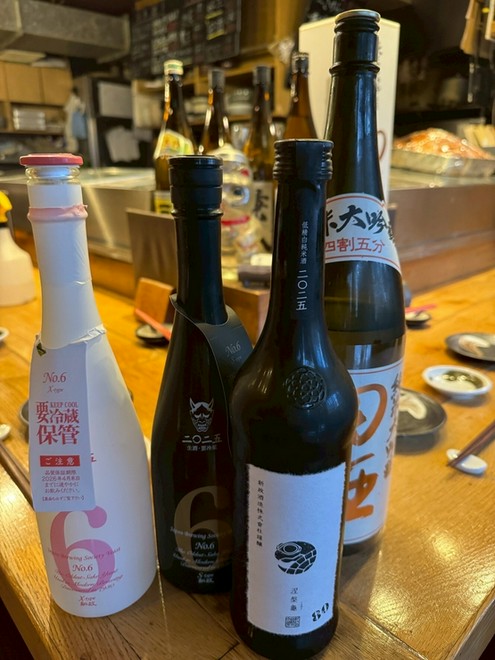日本酒にこだわっている