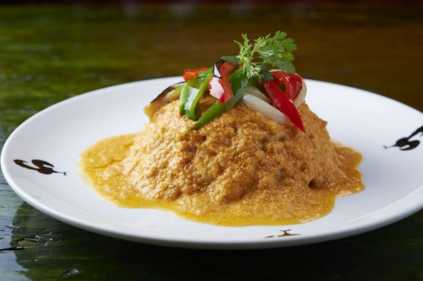 チキンのレッドカレー