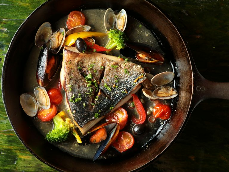 ブリのアクアパッツァ