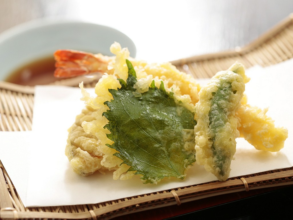 注文を受けてから揚げる天ぷら