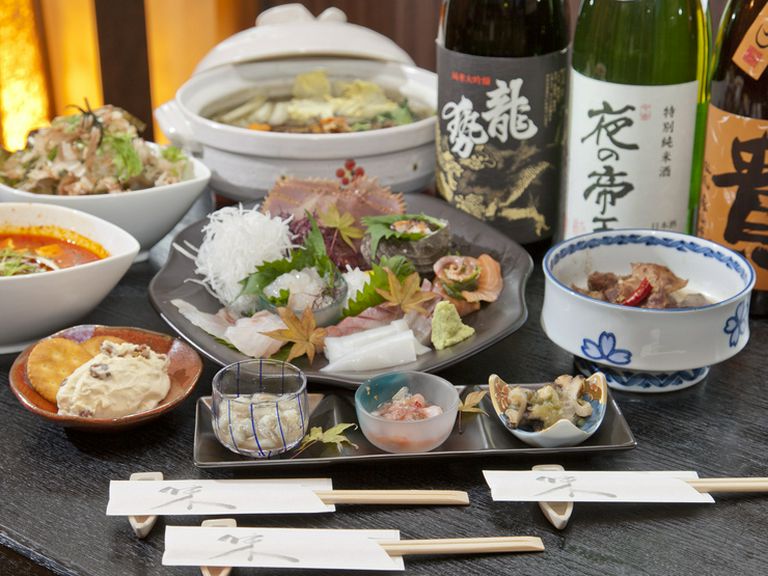 美味しい地酒とおいしい料理で宴会を盛り上げます!