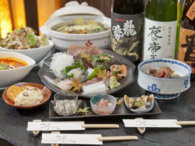 美味しい地酒とおいしい料理で宴会を盛り上げます！