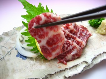 熊本直送！生桜馬刺し