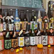 酒蔵から直接買い付けてる、確かな味の日本酒です。