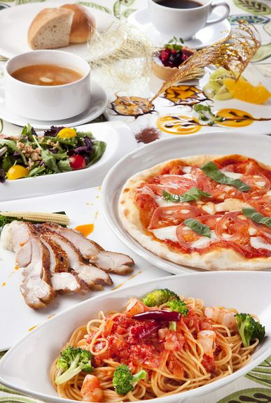 ＜料理8品＞ママ会やご家族とのお食事にも是非♪
20名様以上のご利用で幹事様1名様分のコース料金が無料！