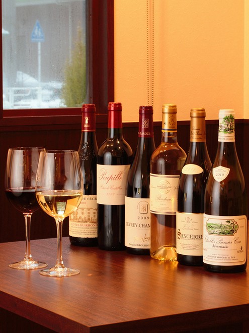 ワインにこだわっている