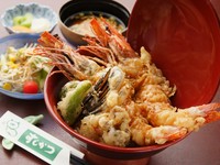 大海老天丼　