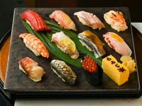 職人技が凜と花咲く【すし処　椛】の看板メニューの『握り』