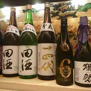 「池袋駅」から徒歩5分。喧騒から離れ、腰を据えて、旬の鮮魚を酒の肴に厳選の日本酒を堪能できます。