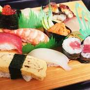 ◆3800円◆4800円◆5800円握り寿司1人前に料理が少々ついたコース（寿司メイン）≪1000円刻みでランクUP可！品数・材料充実≫他、飲み放題付きプランも別途あり詳しくはお尋ねください