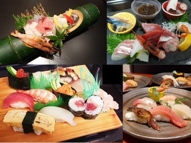 新鮮で旨い刺身・寿司・鰻・一品料理の数々…