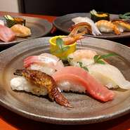 職人が握る極上寿司！一味ちがう旬の鮮魚をご堪能ください