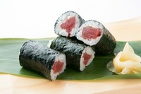 ◆かっぱ巻◆てっか巻◆かんぴょう巻◆しんこ巻
◆納豆巻◆梅しそ巻◆ネギトロ巻◆とろ巻
◆たまご巻◆山わさび巻　など
１本４切　各３本～できます