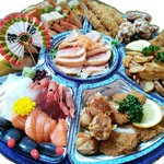 ご用途、行事、ご予算など
ご相談ください。
ご予約は３日前までにお願いします。
※仕入れ状況により、内容はかわります。