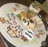 お祝いデザートプレート