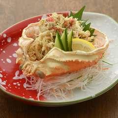 季節限定の味わい『ズワイガニのカニ味噌和え』