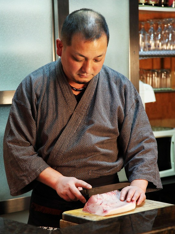 魚にこだわる料理人