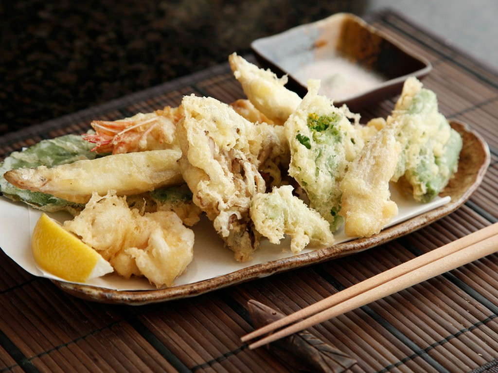 『天ぷら盛り合わせ』