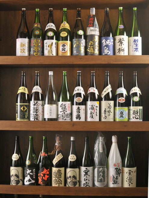 日本酒にこだわっている