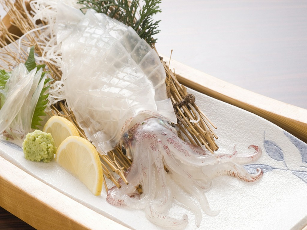 呼子直送『いか活造り』