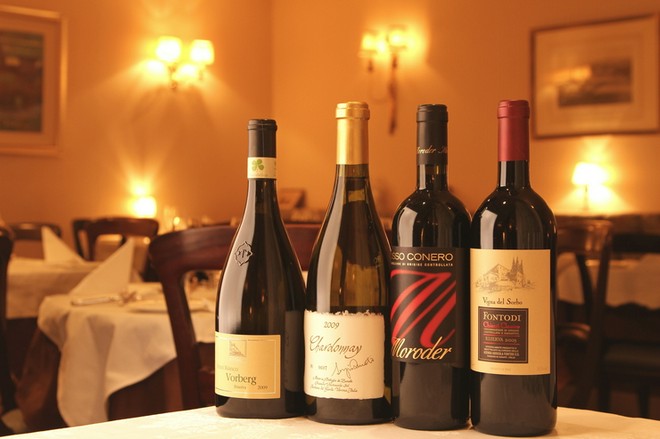 ワインにこだわっている