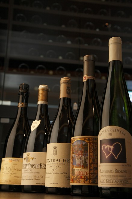 ワインにこだわっている